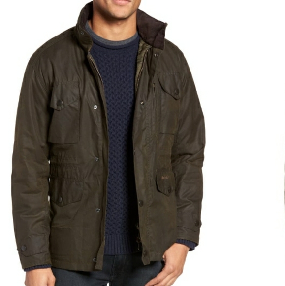 BARBOUR Sapper Waxed Cotton Jacket - XL - Picture 4 of 4